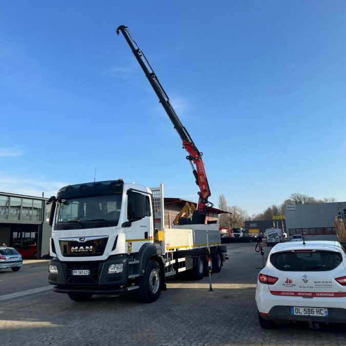 Comment utiliser le camion grue correctement et en s&eacute;curit&eacute; ? Erstein